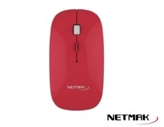 Netmak Mouse Inalambrico Ultra Slim Blanco Nm-w40w - tienda online