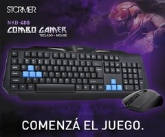 KIT TECLADO + MOUSE GAMER NKB-400