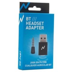 Adaptador Bluetooth Para Ps4 Auriculares Microfono Noga P4bt