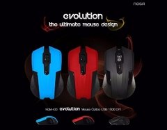 Mouse Optico Noganet Ngm-430 1600 Dpi Usb