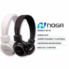 Auricular Noga Ng-55 Plegable Manos Libres C/ Mic Pc Ps4 New - comprar online