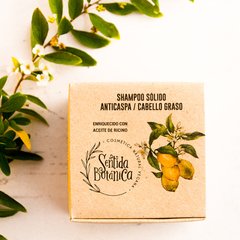 SHAMPOO SOLIDO CABELLO GRASO|ANTICASPA 100grs | SENTIDA BOTANICA