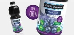 JUGO DE ARANDANOS CON STEVIA Y CHIA 'CUARTO CRECIENTE' - comprar online