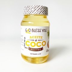 ACEITE DE COCO NEUTRO GOD BLESS YOU - L A S I R M A S 