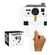 Porta papel higiénico cámara Polaroid en internet
