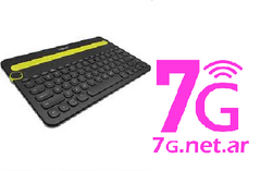 TECLADO BLUETOOTH PARA TABLET O CELULAR.