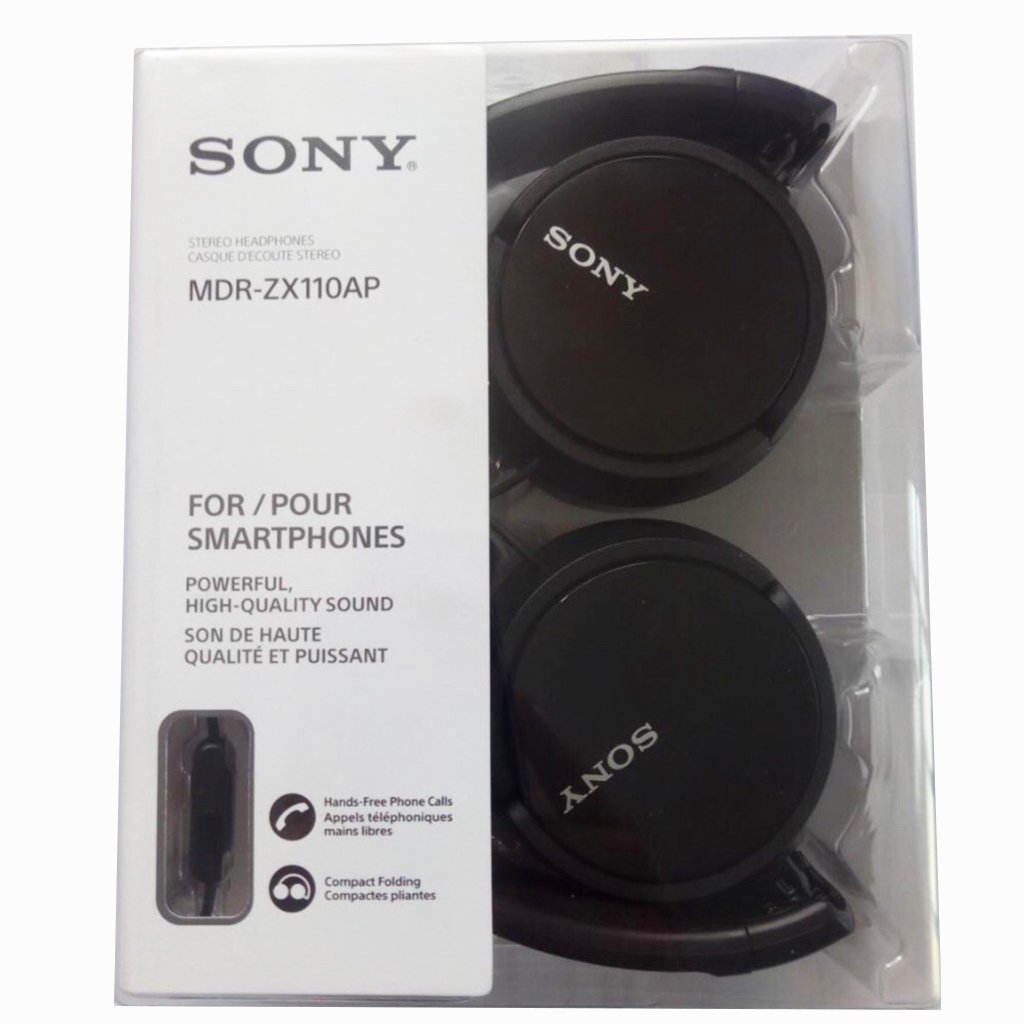 Audifonos para SONY CABLE ZX110AP - NEGRO SONY