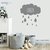 Kit Adesivos  - Nuvem e Gotinhas com Nome na internet