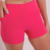 Shorts Basic Recortes Rosa Magenta - comprar online