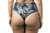 Calcinha Hot Pants Palmeira Preta - comprar online