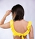 Top Cropped Babados Amarelo - comprar online