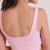 Top Fitness Basic Rosa Tule - comprar online