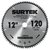 Surtek Disco p/ sierra circular p/ aluminio 12"120 dientes