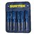 Surtek Juego 6 destornilladores azules de caja en pulgadas