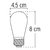 Lámpara incandescente S14, 11 W, para serie de luz - comprar en línea