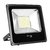 Reflector delgado de LED, 50 W, luz cálida