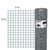 Malla mosquitera plástica, 0.60 x 30 m, gris - comprar en línea