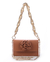 Bolsa festa terracota detalhe flor - comprar online