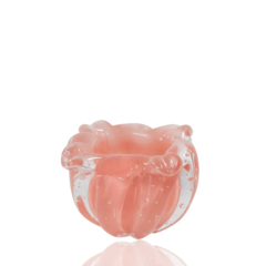 Cachepot de Murano Gouda Quartzo Rose. Murano Labone. Loja Thoulouse