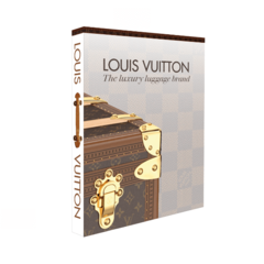 Caixa Livro Book Louis Vuitton The Luxury- Decoração Louis Vuitton -compre Online na Thoulouse