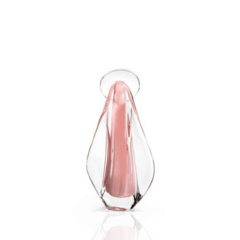 Imagem Santa de Cristal Murano Pérola 23cm - comprar online