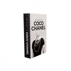 Caixa Livro Book Box Coco Chanel The Pearls Of  Maxi Compre em Thoulouse Home Décor 