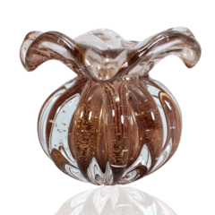 Trouxinha de Murano Lidia P New Rubi Com Ouro 24k Murano labone com Ouro . Compre Online na Thoulouse