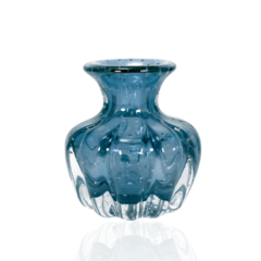 Vaso cristal murano pienza Cor Aquamarine compre online na Thoulouse