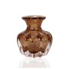 Vaso cristal murano pienza Cor Garnet Compre online na Thoulouse 