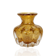 Vaso cristal murano pienza Cor Âmbar compre online na Thoulouse 