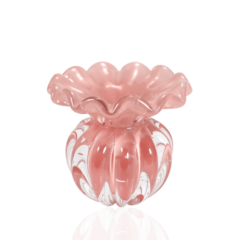 Vaso Murano trouxinha Battlo PP Quartzo Rose Compre Cristais Labone Online na Loja Thoulouse