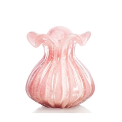 Vaso Trouxinha Murano Rosé 18cm - Thoulouse Home Décor 