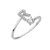 ANILLO INICIAL SILVER (ajustable)