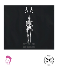 Imagen de Remera Dama TRY OR DIE - Rings Muscle Up