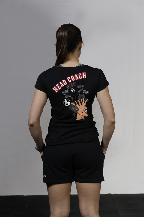 Remera Dama HEAD COACH CROSSFITER GDA - CABEZA MUJER