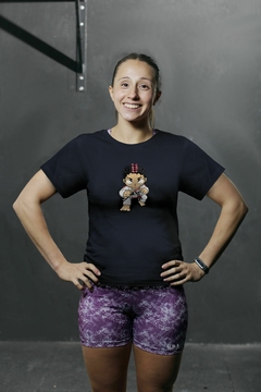 Remera Dama Chibi GRACIE - Jiu-Jitsu en internet