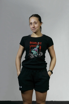 Remera Dama Deadlift Zombie Girl - comprar online