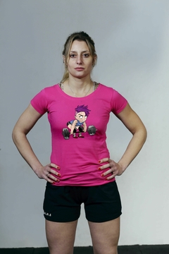 Remera Dama Chibi Laila - Power Snatch