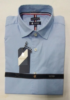 Camisa lisa Oxford Polo Club Art. Capri- Cod, int. Master/C: LT Blue