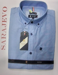 Camisa lisa Oxford Polo Club Art. Bologha- Cod. int. Padua/C: Navy