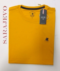 Remera lisa Oxford Polo Club Art. Stanley- Cod. Int. Sunset/C: Mustard