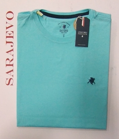 Remera lisa Oxford Polo Club Art. Stanley- Cod. Int. Sunset/ C: Turquoise