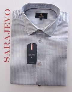 Camisa rayada Oxford Polo Club Art. Sucre/ C: Lt. Blue