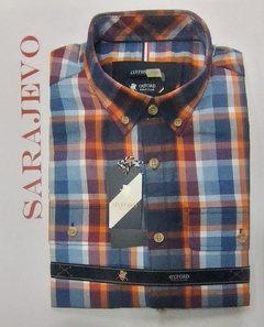 Camisa cuadros Oxford Polo Club Art. Bologna- Cod. Int. Rímini /C: W23207
