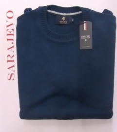 Sweater cuello redondo Oxford Polo Club Art. Alex- C: Blue melange