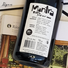 Mantra Rebel Pinot noir 750cc Bodega Secreto Patagonico - comprar online
