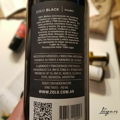 ZOLO BLACK MALBEC 750CC - comprar online