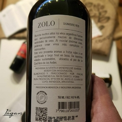 ZOLO CLASICO SIGNATURE RED BLEND 750CC - comprar online