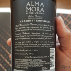 Alma Mora Select Barrel Cabernet Sauvignon 750cc Finca las moras Wine - comprar online