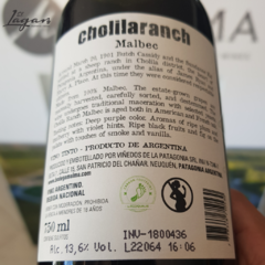 Cholilaranch Malbec 750cc Bodega Malma - comprar online